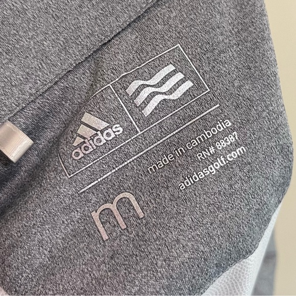 Adidas Golf ClimaStorm 1/2 Zip Windbreaker Jacket - Picture 11 of 15